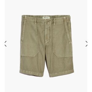 Madewell Garment-Dyed Relaxed Workwear Shorts